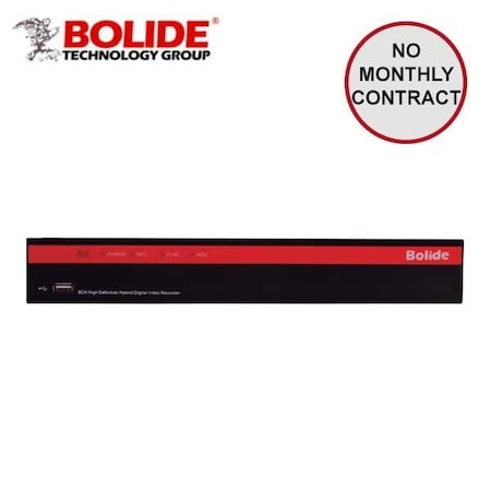 Bolide 4-Channel H.265 5MP HD Over Coax / IP Hybrid DVR, Supports AHD / TVI / CVI/ Analog Formats, 10Mbps I BOL-SVR9504H